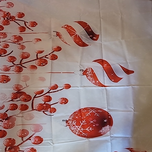 72" X 72" Christmas Shower Curtain - Picture 2 of 5